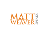https://www.logocontest.com/public/logoimage/1486687434Matt_Weaver_Speaks.png